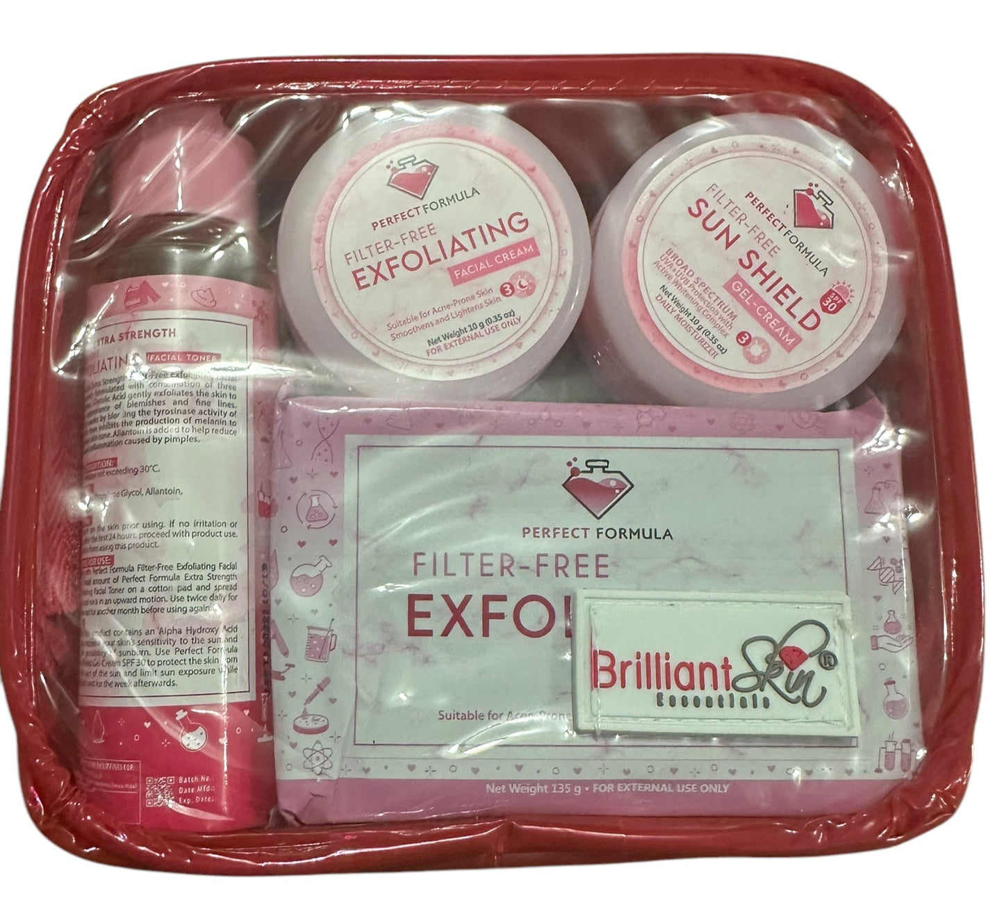 Brilliant Skin Essentials Extra Strength Filter Free Exfoliating Facial Set Skincare debsline.co