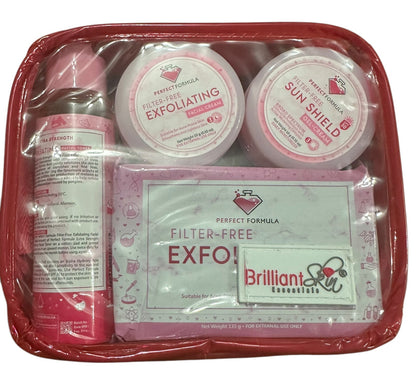 Brilliant Skin Essentials Extra Strength Filter Free Exfoliating Facial Set Skincare debsline.co