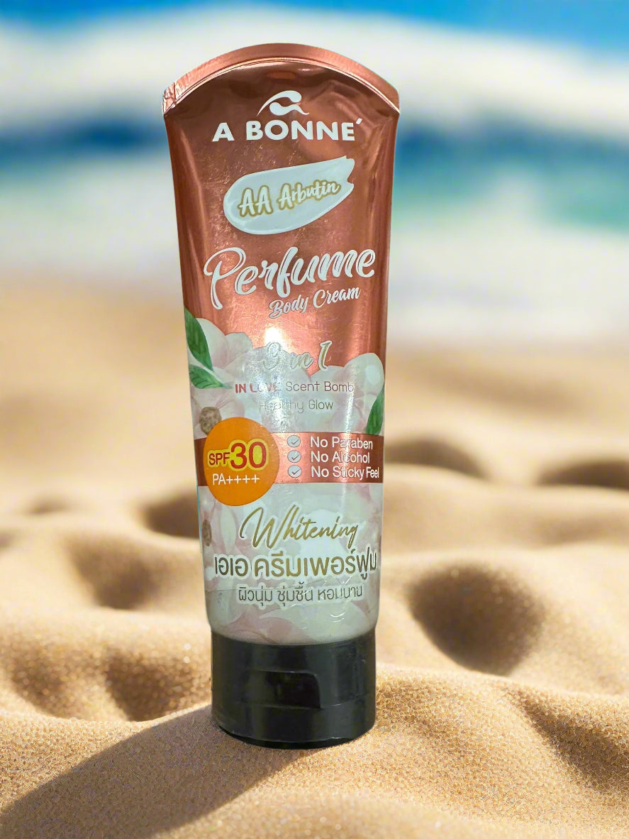 A Bonne Perfume Body Cream with SPF30 Lotions Whitening 200ml AA Arbutin debsline.co