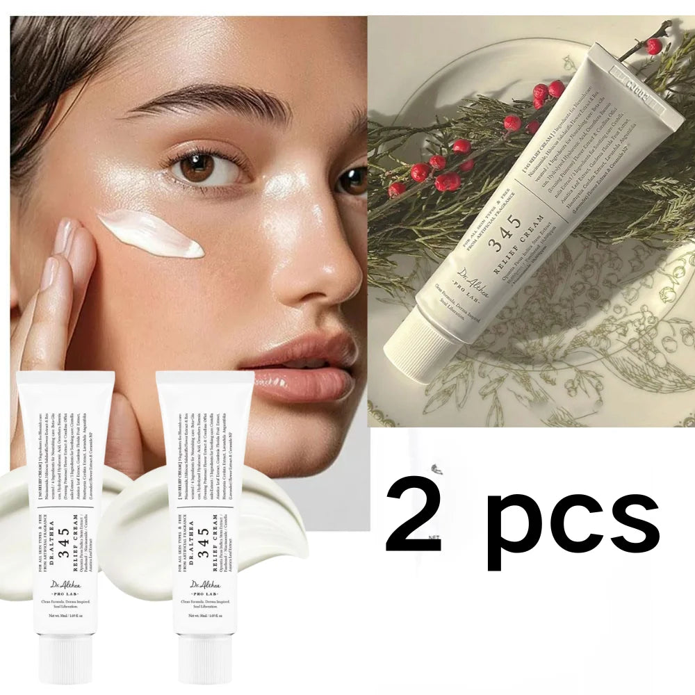 345 Relief Cream Korean Dr. Althea Antioxidant Relief Cream Soothing Hydrating Repair Clean Acne For Oily Skin Care