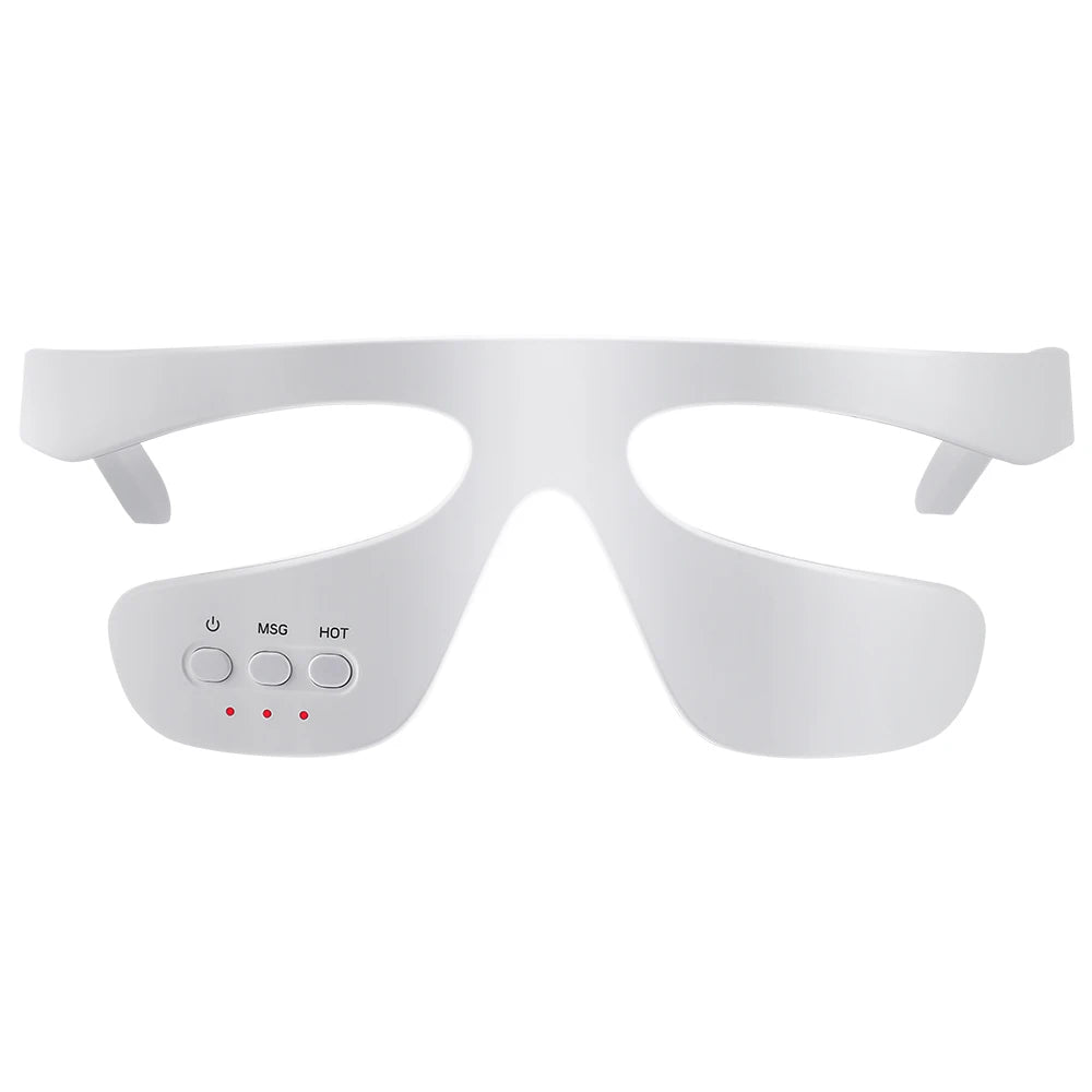 Electric Eye Massager - Rechargeable Eye Care Device with Heat & Vibration