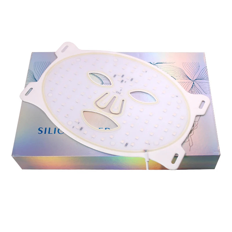 7-Color LED Facial Mask - Light Therapy Skincare Device | Rejuvenation & Firming