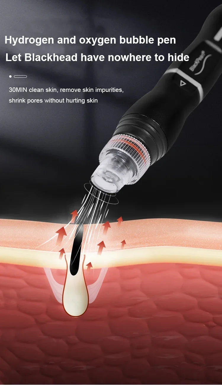 2025  Newest 11 In 1 H2o2 Aqua Peeling Lift Skin Bubble Moisturizer Oxygen Hydrofacial Machine, Skin Care Cleansing Facials