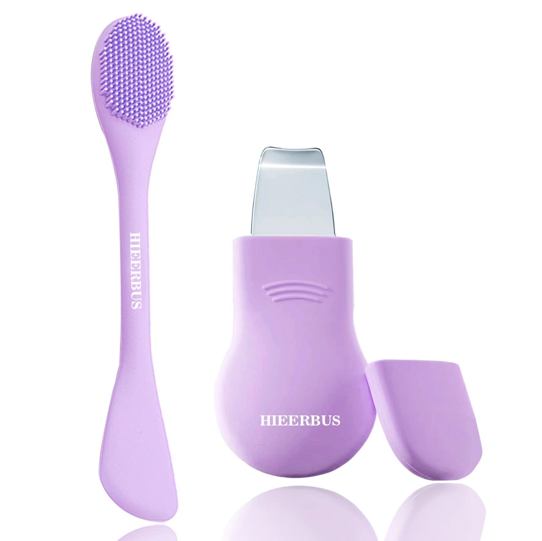 Blackhead Remover Tool,Silicone Face Scrubber, 2 in 1 Nose Pore Brush Scraper for Deep Cleansing,Face Skin Spatula, Nose Black H