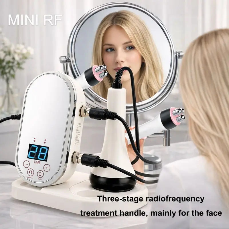 BEEMYI Professional EMS Facial Body RF Machine Skin Tightening Face Lifting Anti-Aging Home Beauty Device for Skin Care