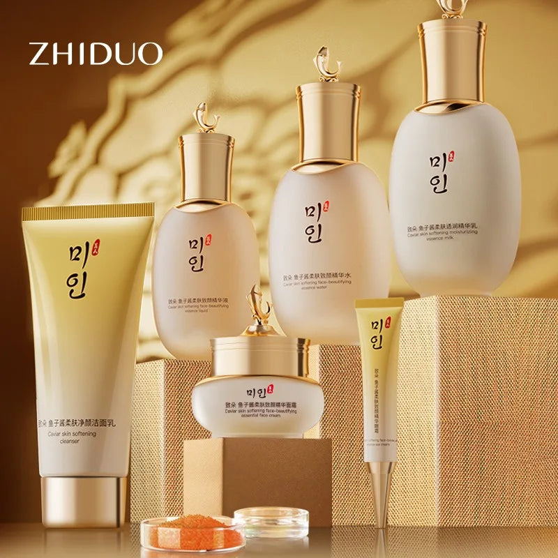 Caviar Moisturizing Anti-Wrinkle Skincare Set - Firming, Lifting Hydrating Face Kit for All Skin Types Beauty care product