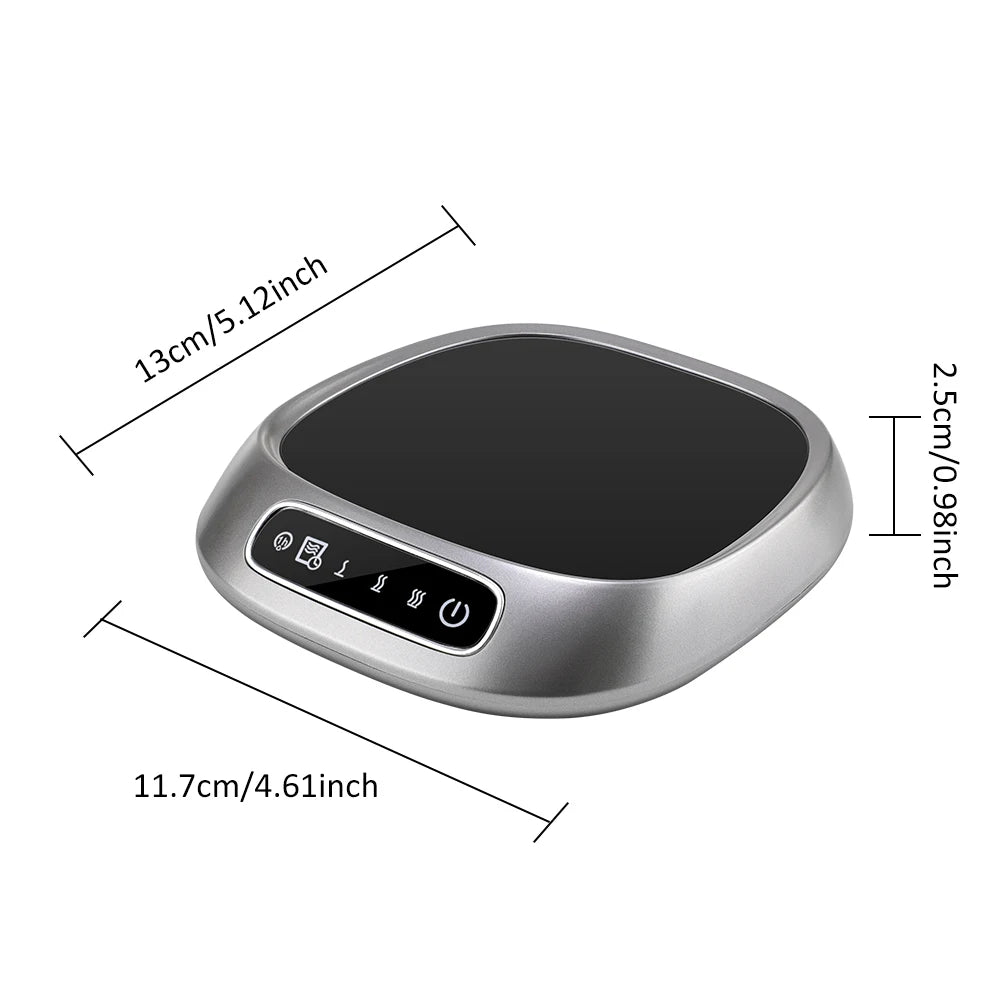 Mini USB Cup Warmer Pad Coffee Mug Heating Coaster 3 Gear Setting  Milk Tea Water Cup Heaters For Home Office Desk Heating Pad