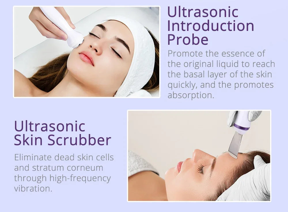 Professional 10-in-1 Ultrasonic Cavitation & RF Beauty Machine