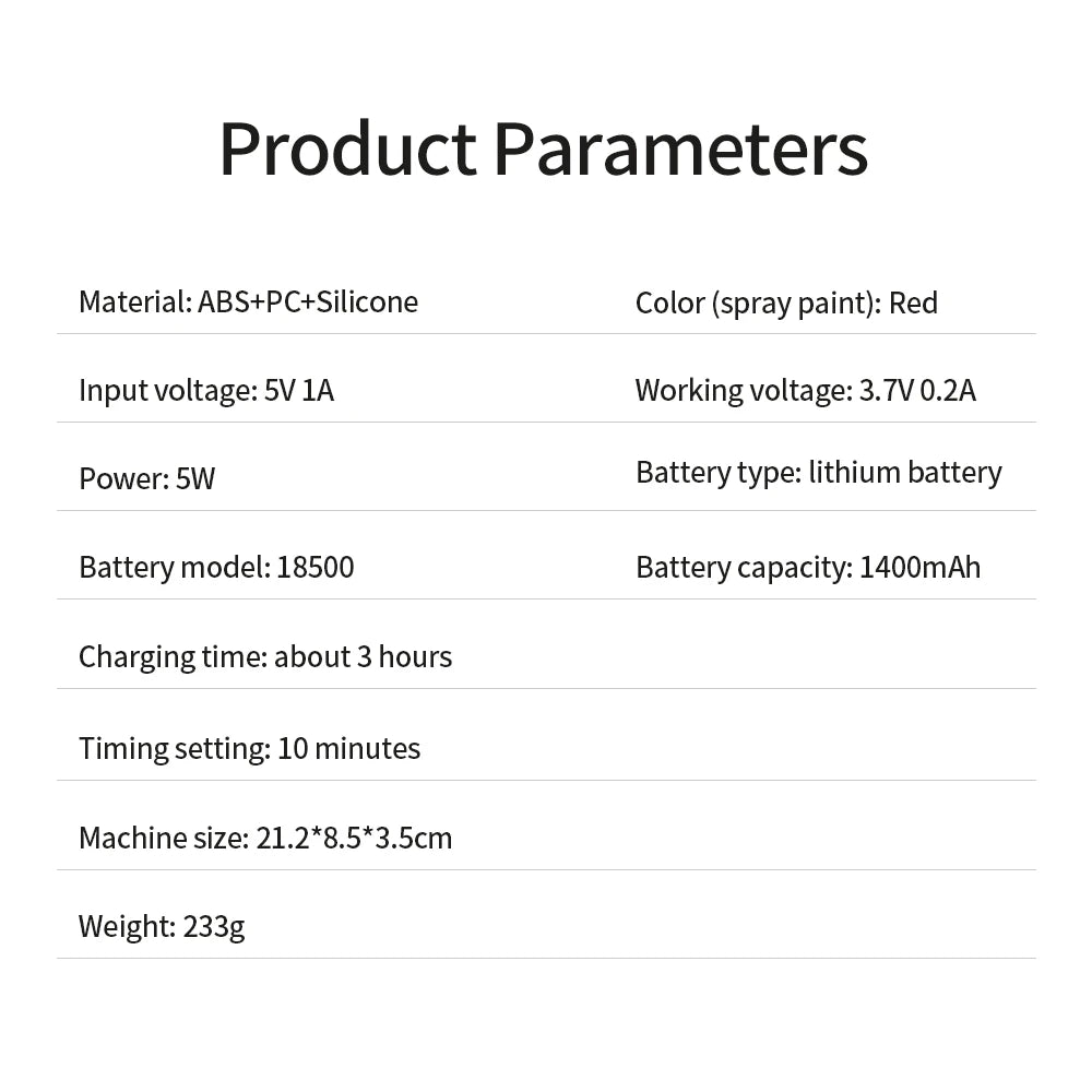 Electric Hair Growth Comb Red Light Scalp Massage Brush Hair Oil Applicator for Hair Care And Massage