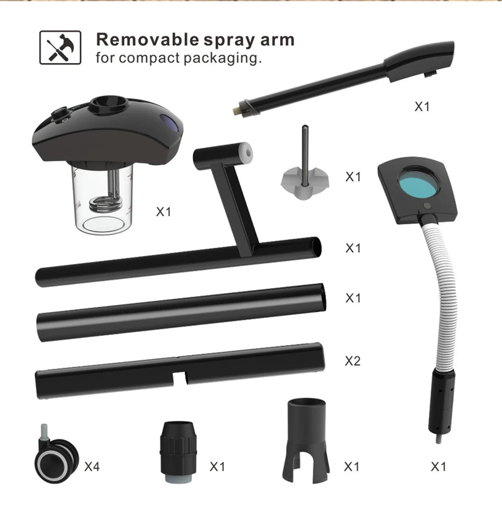 Skin Care Whitening Hot Facial Steamer Vaporizer Salon Home Spa SprayerWarm Mist Humidifier for Face Deep Cleaning