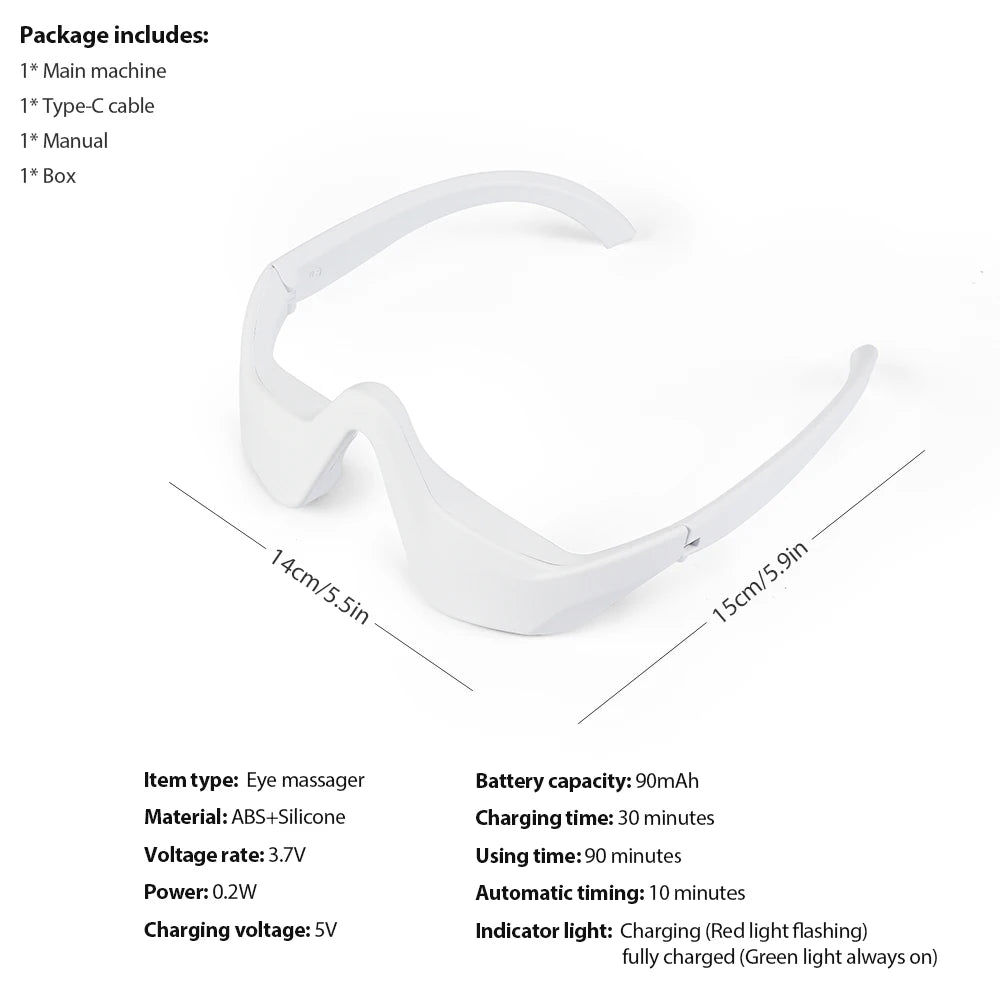 3D Eye Massager - Fatigue Relief & Eye Care Device