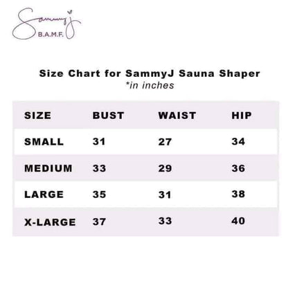 Sauna Waist Shaper Sammy J Sweat More than Normal Comfort Shapewear Womenswear Comfortable Fitness Gym Linen Medium - Debsline.co  -  