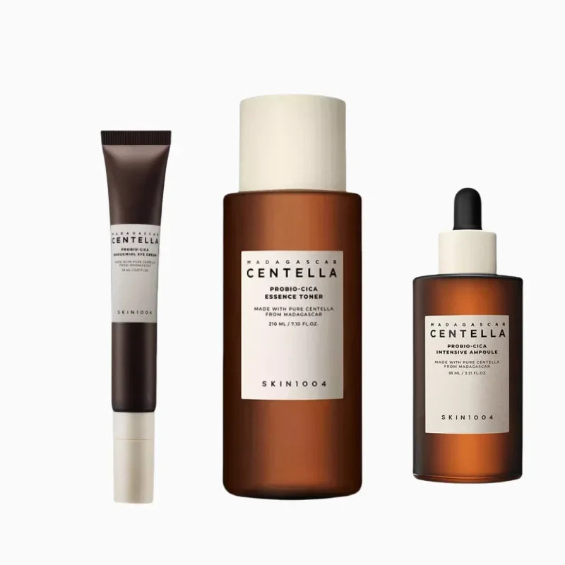 Korean SKIN1004 Magadascar Centella Skincare Serum Facial Retinol Eye Cream Probio-CICA Essence Toner Face Cream Original Set