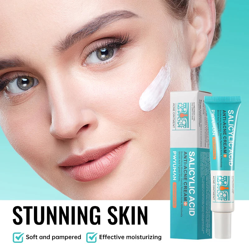 Salicylic Acid Acne Treatment Cream – Pore Refining & Scar Repair Moisturizer