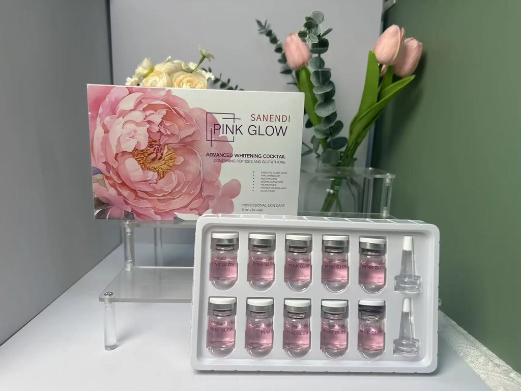 Salmon DNA + Pink Glow Serum Duo – Brightening & Repair Complex for Radiant, Even-Toned Skin