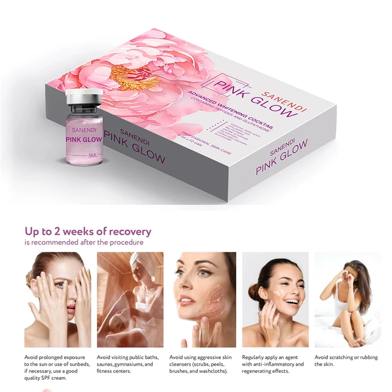 Salmon DNA + Pink Glow Serum Duo – Brightening & Repair Complex for Radiant, Even-Toned Skin