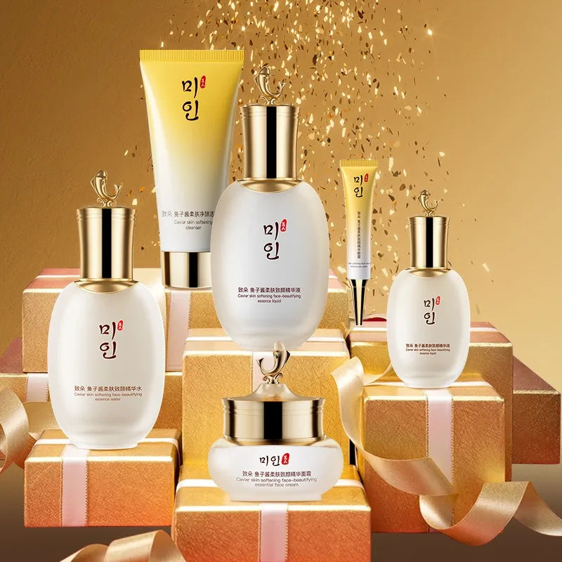 Caviar Moisturizing Anti-Wrinkle Skincare Set - Firming, Lifting Hydrating Face Kit for All Skin Types Beauty care product 03