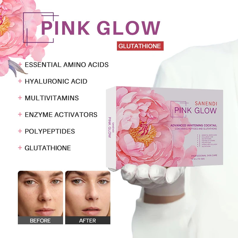 Salmon DNA + Pink Glow Serum Duo – Brightening & Repair Complex for Radiant, Even-Toned Skin