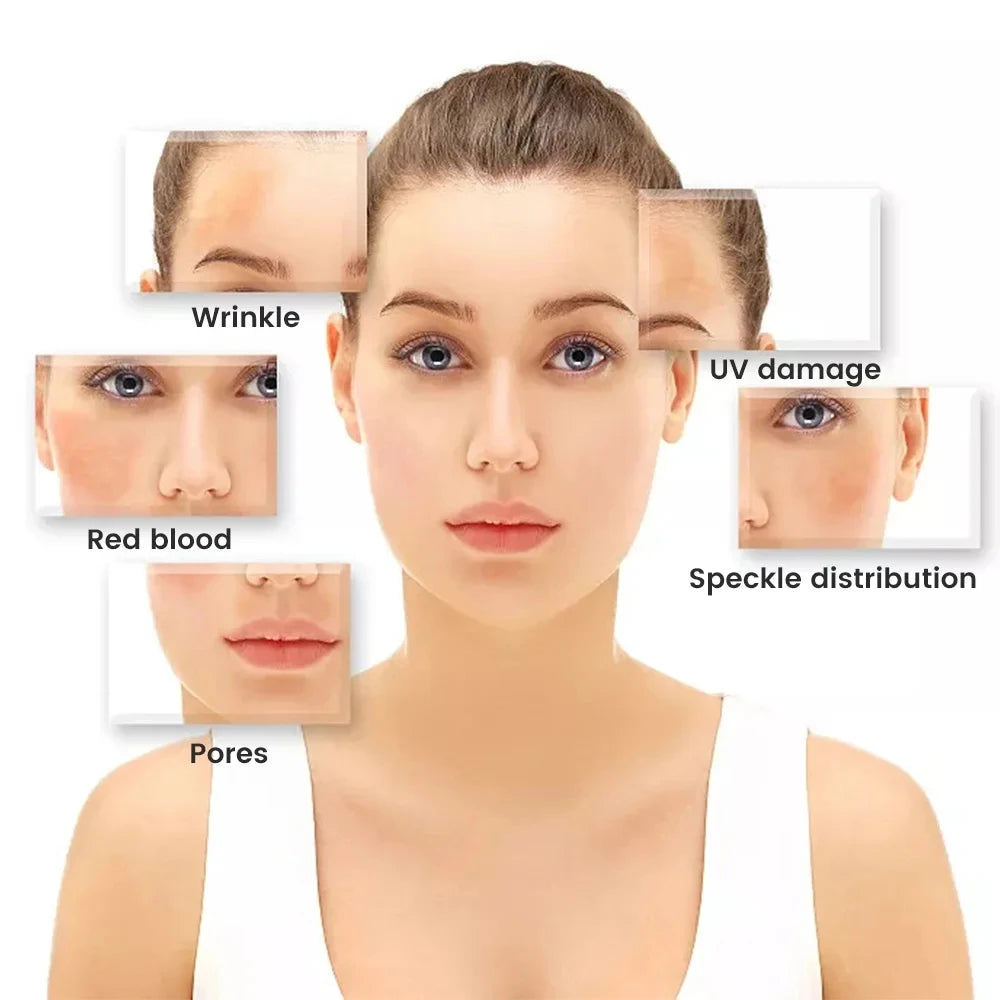 Hd 720p Health Beauty Care Hair Face Scalp Microscope Camera Wifi Wireless Skin Detector,Skin Inspection Microscope