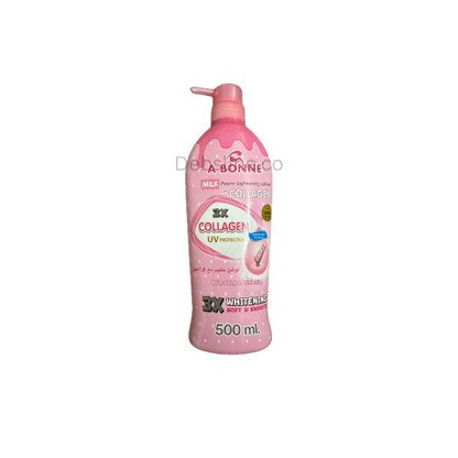 A Bonne 500ml Milk Body Lotion in 5 Variants Collagen Tomato Vit C Hokkaido Snail Yogurt
