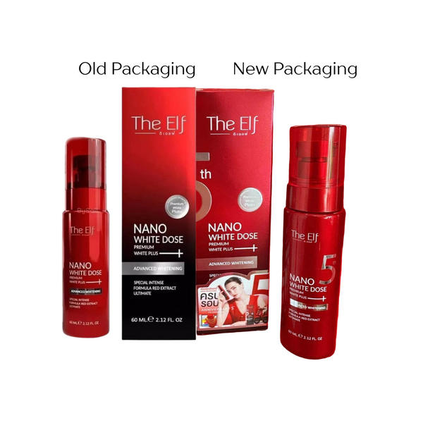 1pc The Elf Nano White Dose 60ml Serum Moisturizers Skincare Skin Repair