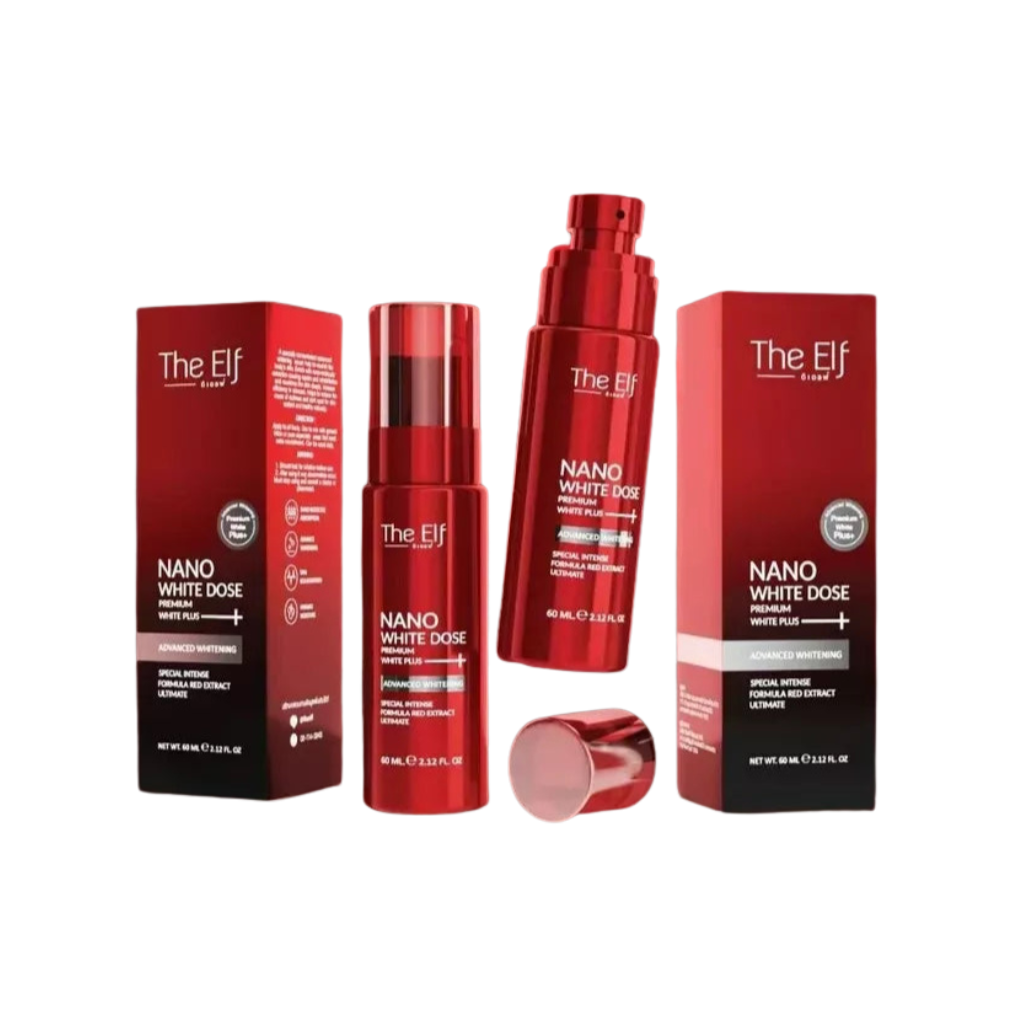 1pc The Elf Nano White Dose 60ml Serum Moisturizers Skincare Skin Repair