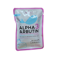 Alpha Arbutin supplement package on a white background