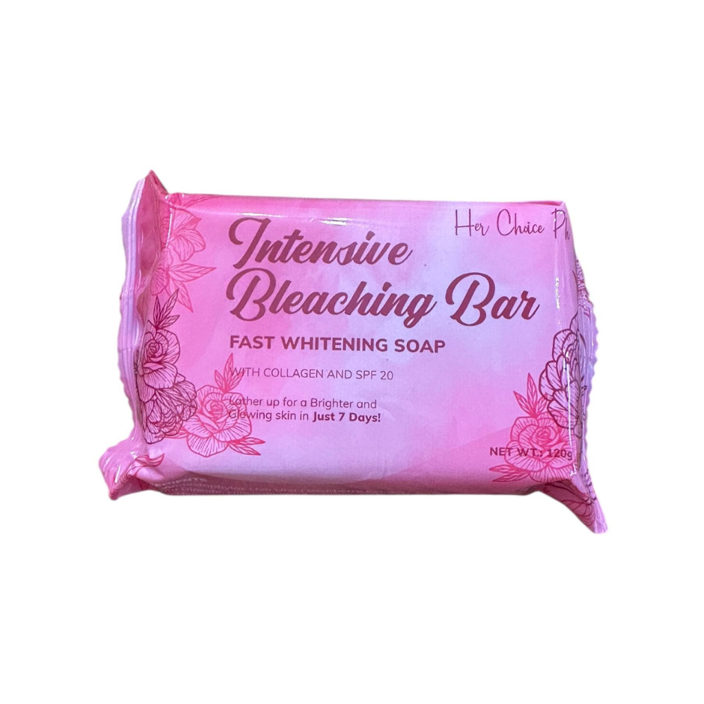 Her Choice PH Intensive Bleaching Bar Soap 120g or Kojic Papaya 120g