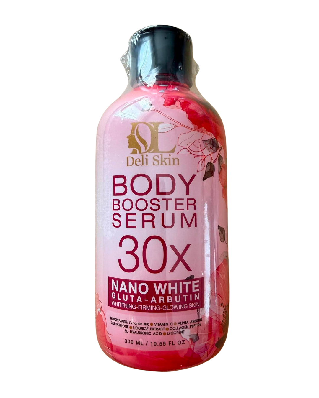 Deli Skin Body Booster Serum bottle on a white background
