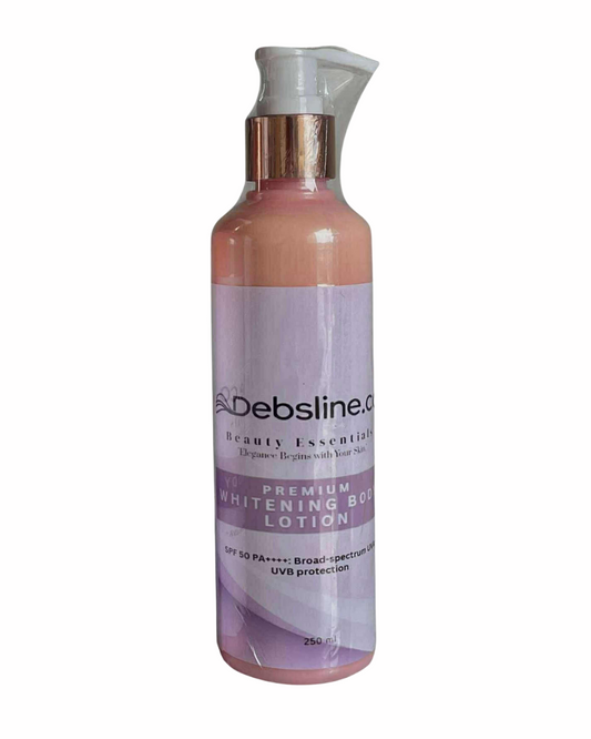 Debsline.co Premium Whitening Body Lotion SPF50 250ml