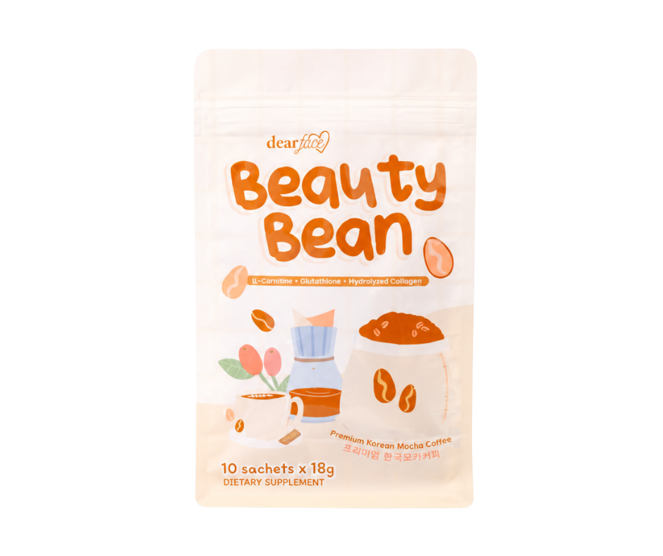 Beauty Bean package on a white background