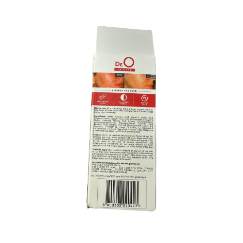 Dr.O Skin Lab Peeling Serum Solution 30ml – Front Box – Debsline.co