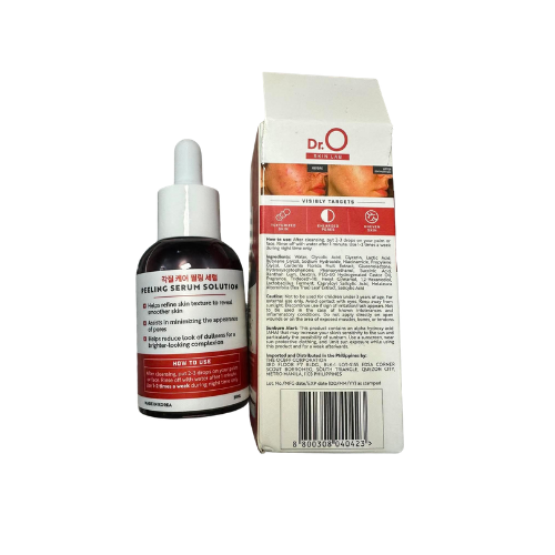 Dr.O Skin Lab Peeling Serum – Batch Info MFG EXP – Debsline.co