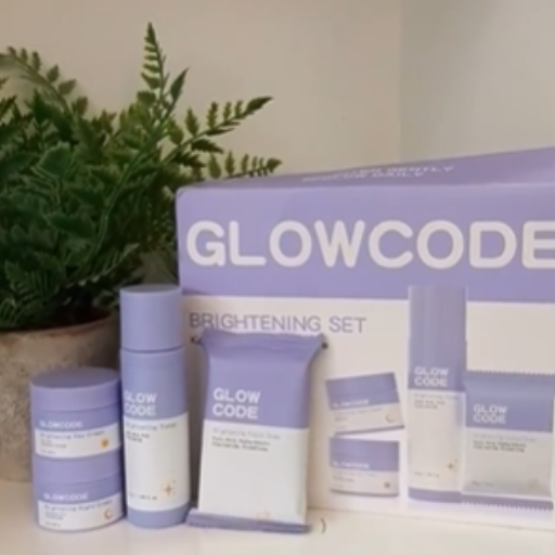 GLOWCODE Brightening Skincare Set Kojic Acid Niacinamide Soap Toner Creams