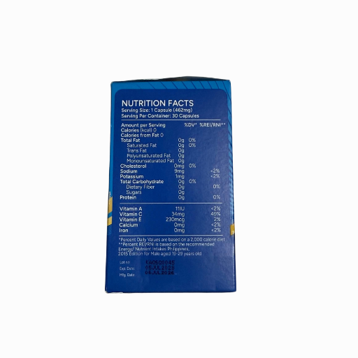 Myra Glow Radiance White 30 capsules nutrition facts