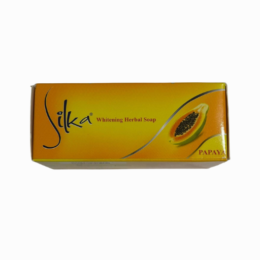 Silka Orange Papaya & Green Papaya Whitening Herbal Soap Bundle