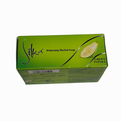 Silka Orange Papaya & Green Papaya Whitening Herbal Soap Bundle