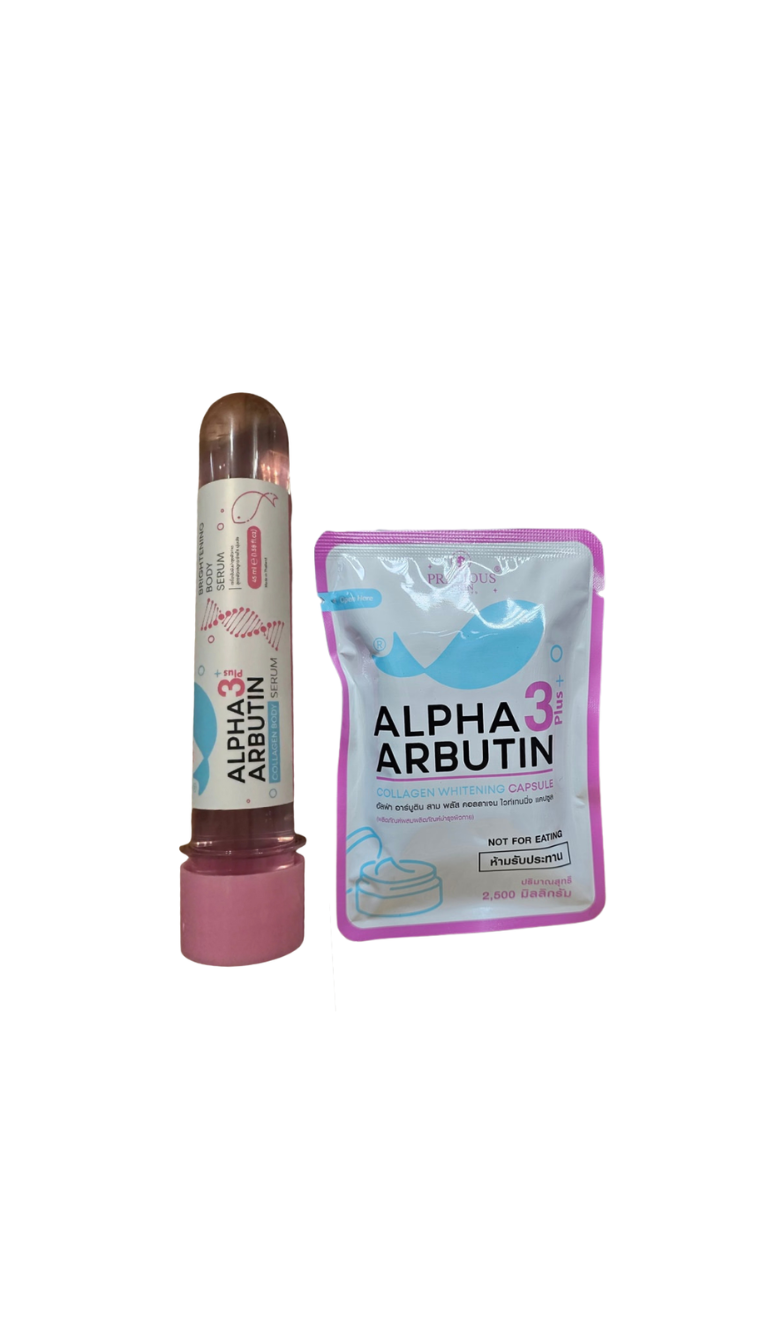 Precious Skin Alpha Arbutin Radiance Plus Powder or Serum