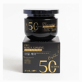 Jennie Moon Pro Black Ginseng White Pls Cream 50 Actives jar and its black retail box, displayed on a clean white background.