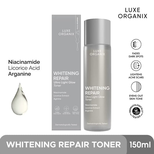 LUXE ORGANIX Whitening Repair Skincare | Glow & Correct