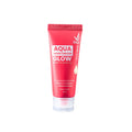 Red tube of Aqua Moisturizer Glow on a white background