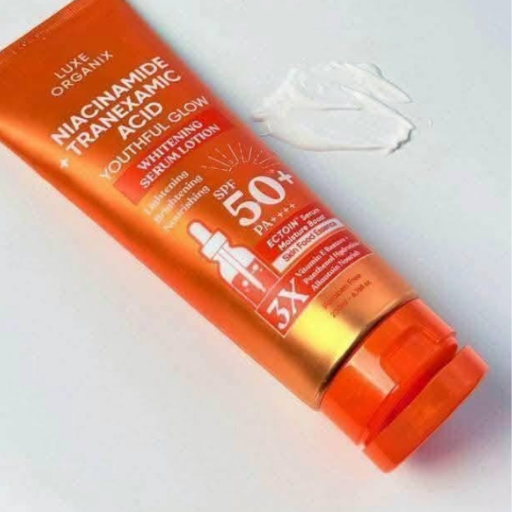 Luxe Organix Niacinamide + Tranexamic Acid SPF50 Body Lotion 200ml