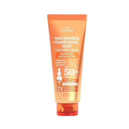 Luxe Organix Niacinamide + Tranexamic Acid SPF50 Body Lotion 200ml