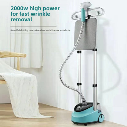 Household double-bar steam iron