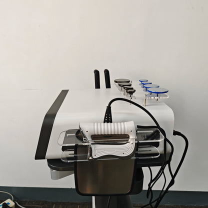 Beauty or medical device with multiple nozzles on a white background