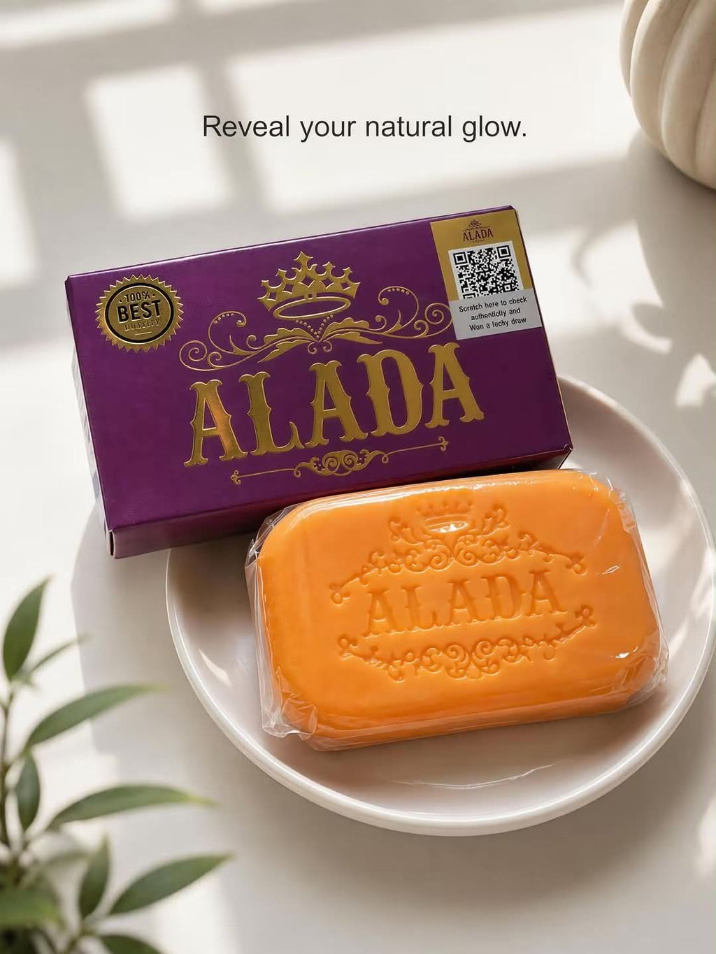 Alada 100% Natural Radiance Soap 160g