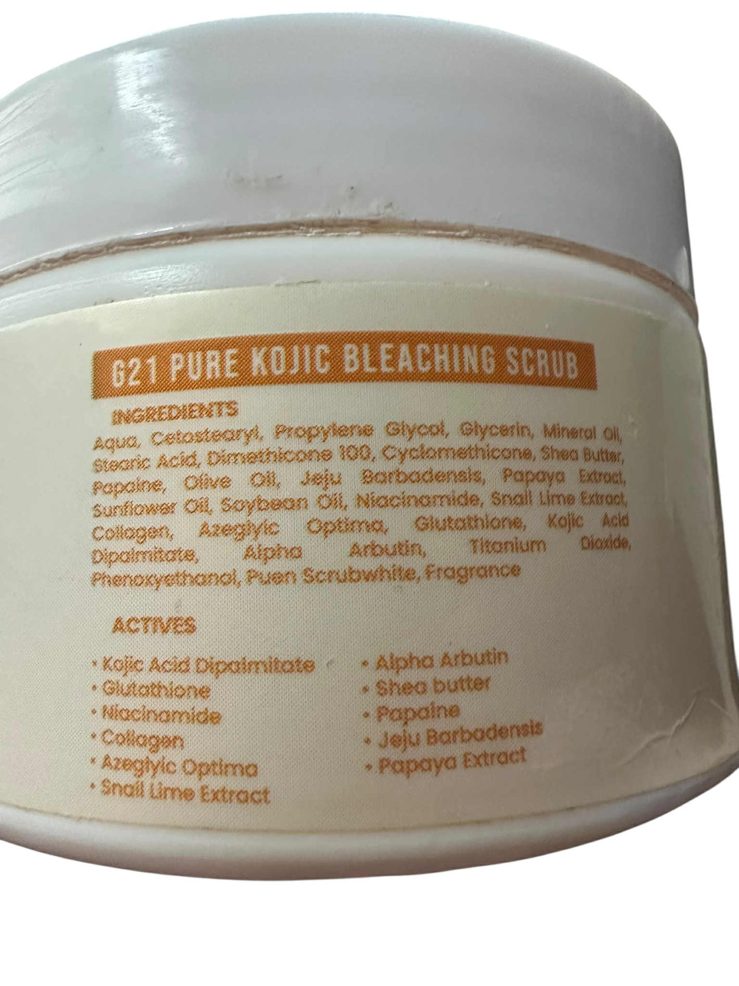G21 Pure Kojic Bleaching Scrub Body Care Skin Repair 300g