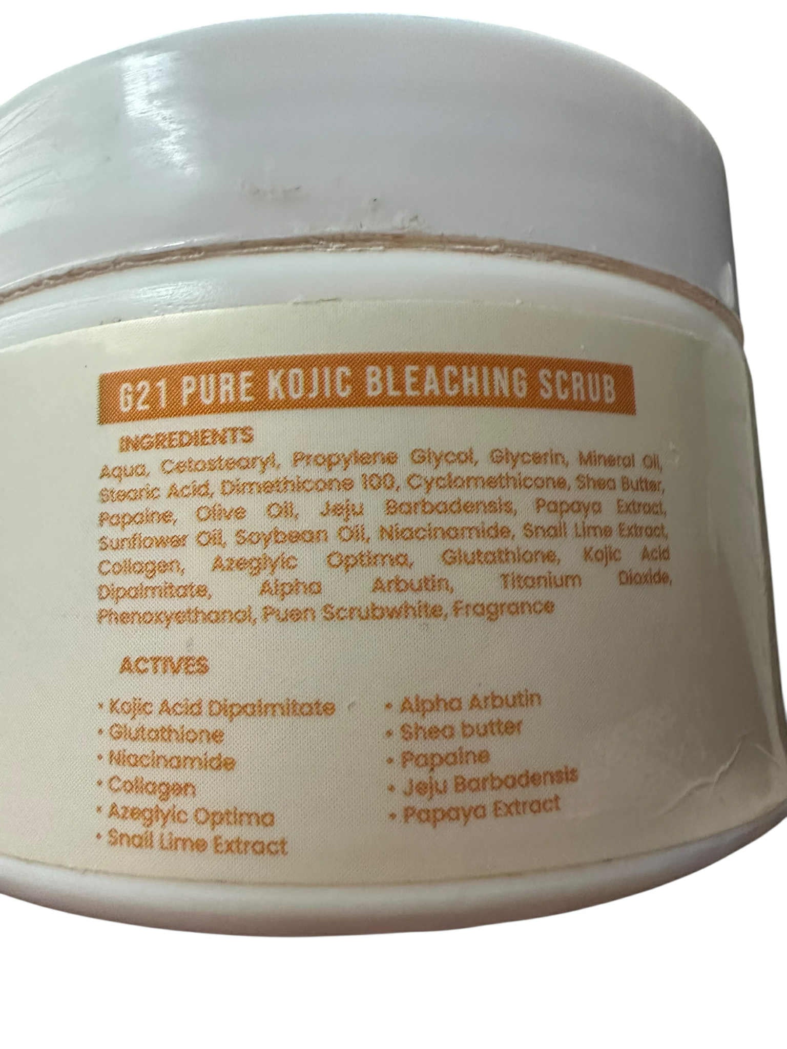 G21 Pure Kojic Bleaching Scrub Body Care Skin Repair 300g