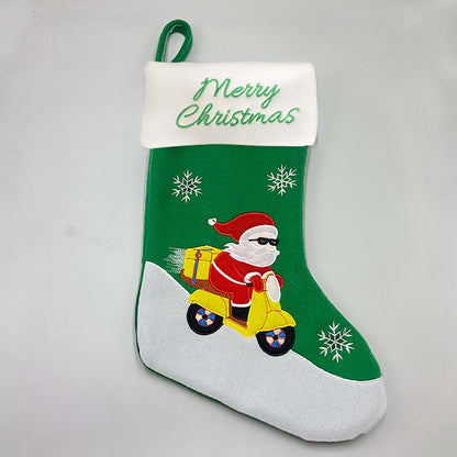 Cartoon Christmas Stockings Gift Bag