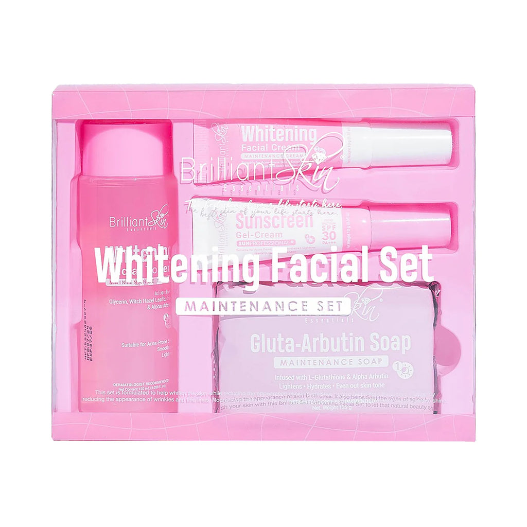 Brilliant Skin Essentials Whitening Facial Set for Maintenance debsline.co